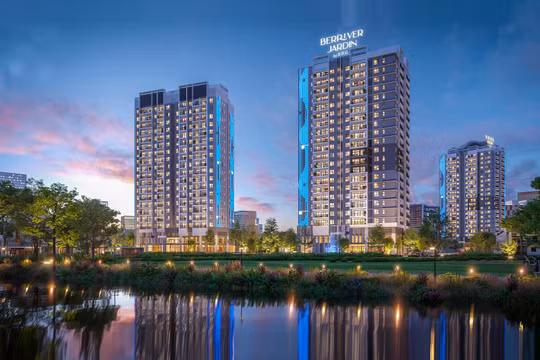 Vị trí tâm điểm trên tuyến đường huyết mạch phía Đông Hà Nội