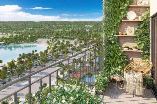 Thiết kế ban công phủ xanh “Balcony Garden”