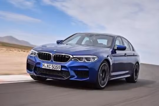 Rò rỉ hình ảnh của BMW M5 2018 Ảnh: bmwblog.com