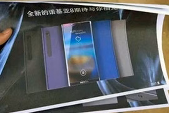 Hình ảnh rò rỉ Nokia 8