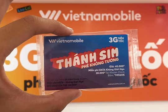 Ra mắt lần đầu vào ngày 5/1 vừa qua, "Thánh Sim" của nhà mạng này gây bão thị trường. Ảnh: VNM