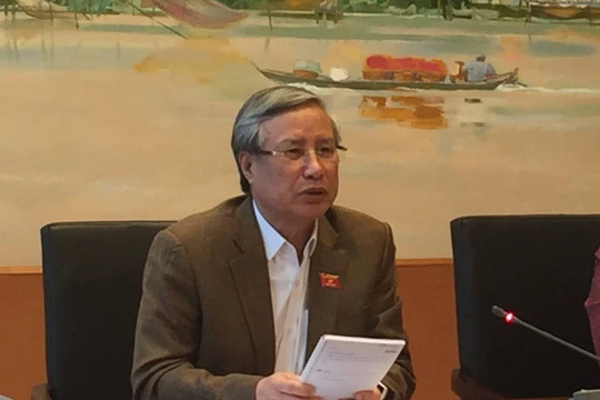 Ông Trần Quốc Vượng - Chủ nhiệm Ủy ban Kiểm tra Trung ương. Ảnh: quochoi.vn