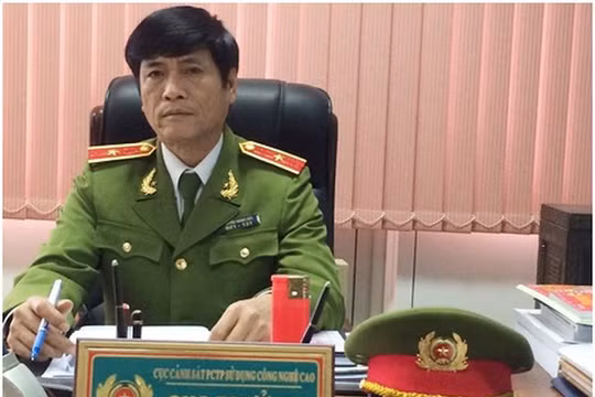 Thiếu tướng Nguyễn Thanh Hóa, nguyên Cục trưởng Cục Cảnh sát phòng chống tội phạm - Bộ Công an. Ảnh: BCA.