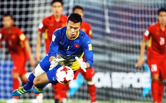 Thủ môn Tiến Dũng và tập thể U23 Việt Nam đã thể hiện rất tốt trong trận cầu tối nay.