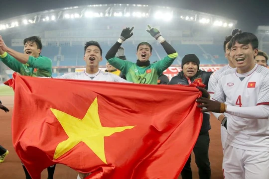 Nhà báo quốc tế đánh giá: "U23 Việt Nam tạo ra sức hút ma thuật". Ảnh: AFC