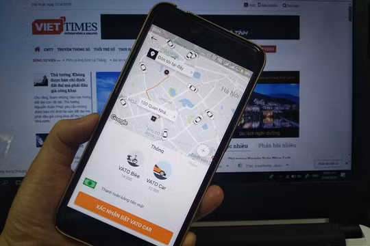Tại Hà Nội, ứng dụng VATO chỉ mới “chân ướt chân ráo” gia nhập thị trường từ ngày 7/3 vừa qua.