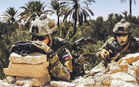 Lính đặc nhiệm Nga tham chiến tại Syria