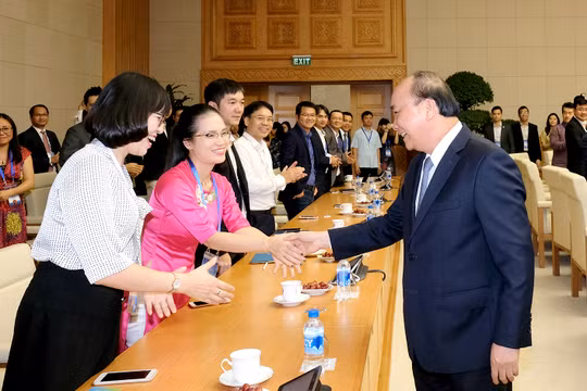 Thủ tướng khẳng định, Chính phủ sẽ tạo môi trường tốt nhất cho trí thức người Việt ở nước ngoài có điều kiện phát huy kiến thức, kinh nghiệm.