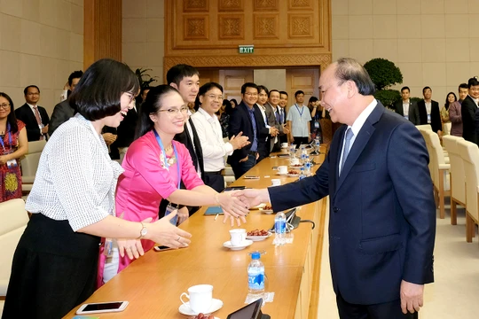 Thủ tướng khẳng định, Chính phủ sẽ tạo môi trường tốt nhất cho trí thức người Việt ở nước ngoài có điều kiện phát huy kiến thức, kinh nghiệm.