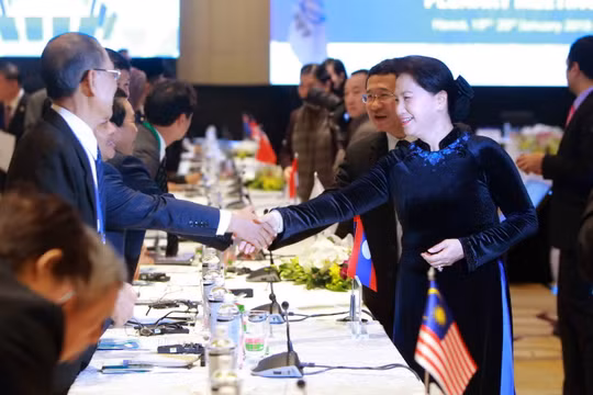 Đây là lần thứ 2 Quốc hội Việt Nam đăng cai tổ chức Hội nghị thường niên APPF. Ảnh: VNPT