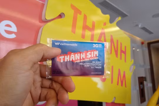 Thánh Sim là bộ hòa mạng lần đầu tiên được giới thiệu tại Việt Nam, cho phép người dùng thỏa thích truy cập mạng mà không cần lo nghĩ về dung lượng. Ảnh: VNM