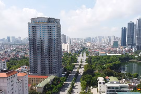 Dự án D’Palais de Louis của Tân Hoàng Minh tọa lạc trên đường Nguyễn Văn Huyên, Cầu Giấy, Hà Nội