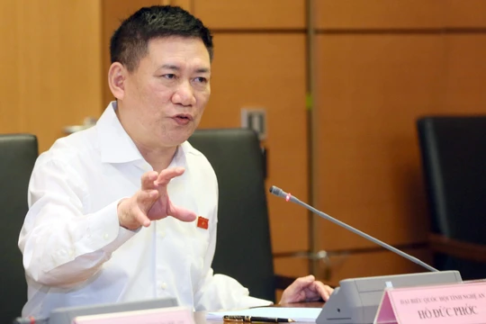 Bộ Trưởng Bộ Tài chính Hồ Đức Phớc (Nguồn: VGP)