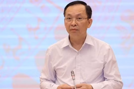 Phó Thống đốc Ngân hàng Nhà nước Đào Minh Tú (Ảnh: VGP)