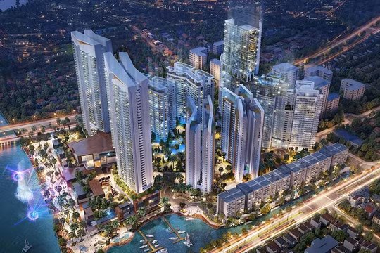 Phối cảnh dự án Grand Sentosa tại huyện Nhà Bè, Tp. HCM