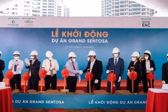 Grand Sentosa khởi động trong ngày 22/02/2022 với sự hiện diện của thiếu gia Phan Thành