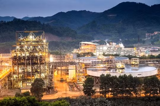 Nhà máy chế biến Núi Pháo của Masan High-Tech Materials (MSR)