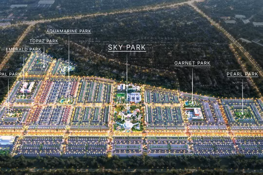 Phối cảnh dự án Khu đô thị Gem Sky World của BĐS Hà An