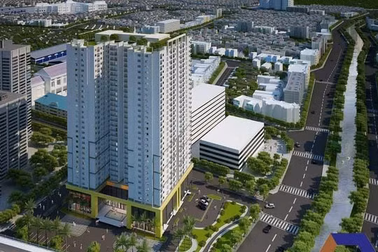 Phối cảnh dự án tại số 486 Ngọc Hồi, Hà Nội của Tổng Bách Hóa (TBH)