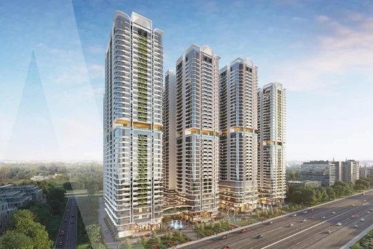 Phối cảnh dự án Astral City Bình Dương của PDR (Ảnh: PDR)