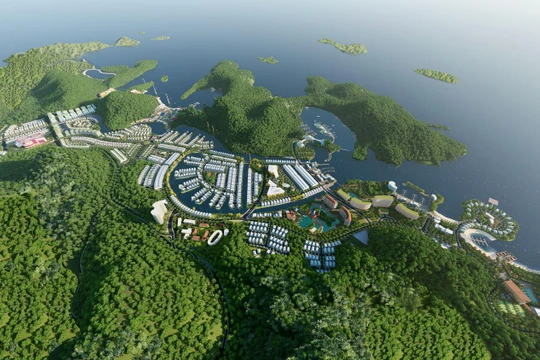Phối cảnh dự án Cát Bà Amatina, Hải Phòng