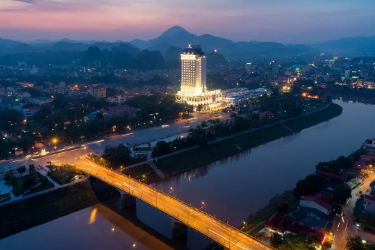 Thành phố Lạng Sơn nhìn từ trên cao (Ảnh: Internet)