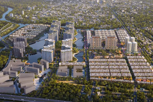 Phối cảnh một dự án bất động sản tại Tp. HCM