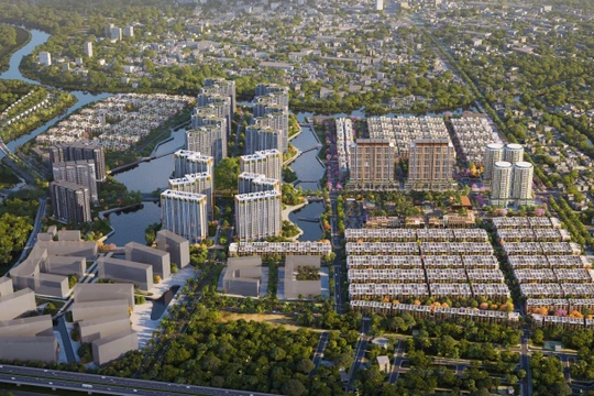 Phối cảnh dự án The Global City - tên mới của dự án KĐT Sài Gòn Bình An (Nguồn: Masterise)