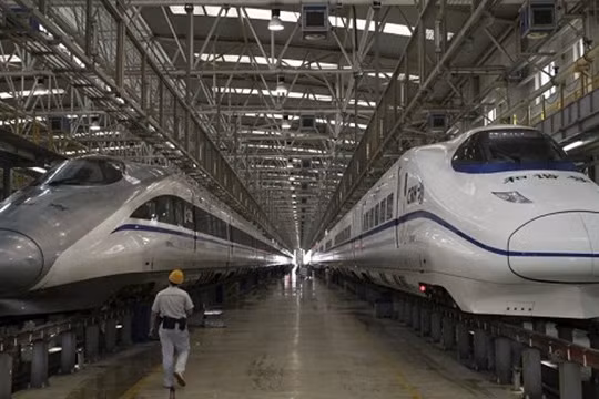 Trung Quốc quyết định tham gia dự án đường sắt cao tốc với Mỹ