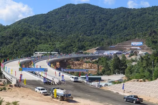 Dự án hầm Đèo Cả. Nguồn: Báo Đầu tư