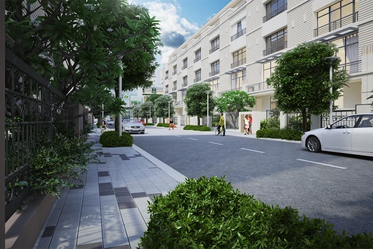 Một góc bình yên của Khu đô thị Pandora 53 Triều Khúc