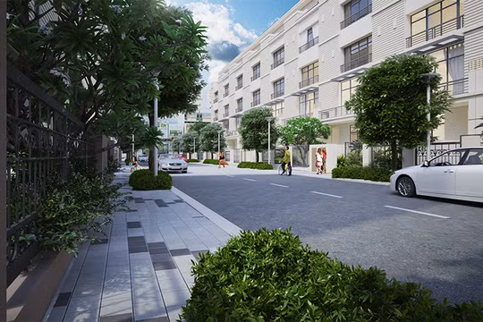 Một góc bình yên của Khu đô thị Pandora 53 Triều Khúc