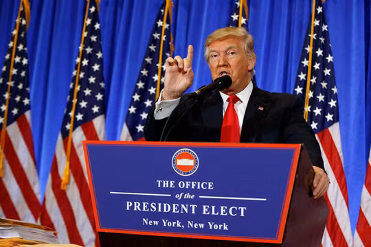 Tổng thống Mỹ mới đắc cử Donald Trump