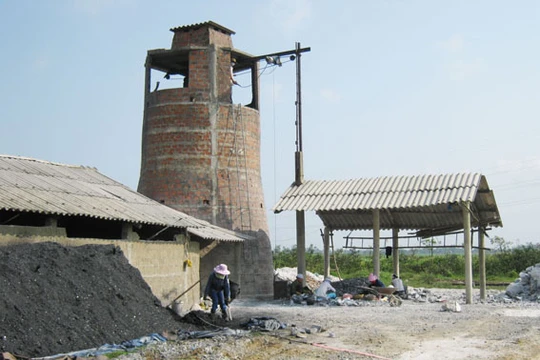 Bộ Xây dựng tiến dần tới hạn chế xuất khẩu vôi từ các lò thủ công. Ảnh minh họa, nguồn Internet