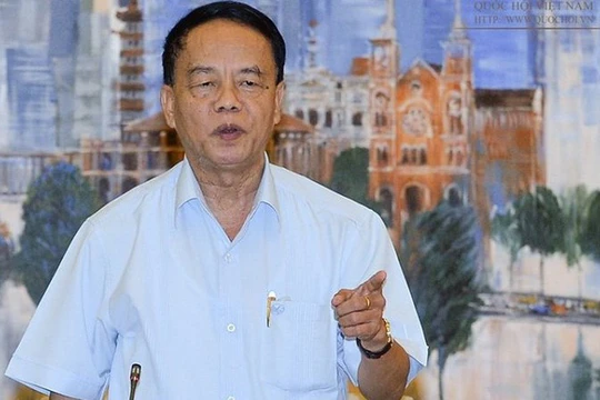 Ông Võ Trọng Việt - Chủ nhiệm Ủy ban Quốc phòng An ninh của Quốc hội. Ảnh Tri thức trẻ