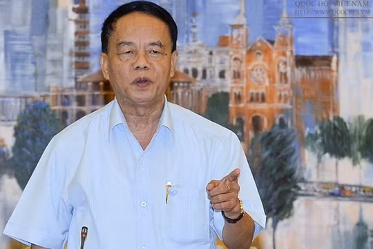 Ông Võ Trọng Việt - Chủ nhiệm Ủy ban Quốc phòng An ninh của Quốc hội. Ảnh Tri thức trẻ
