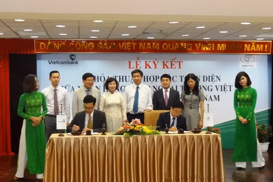 Lễ ký kết Thỏa thuận hợp tác toàn diện giữa Vietcombank và Vinatex