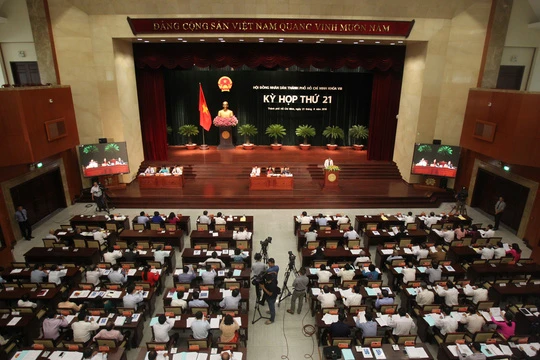 Kỳ họp thứ 21 HĐND TP khóa VIII diễn ra sáng 21-4