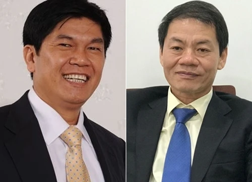 Các ông Trần Đình Long và Trần Bá Dương - hai tỷ phú USD mới của Việt Nam. Ảnh Thaco và Hòa Phát