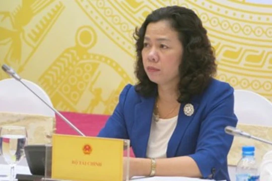 Thứ trưởng Bộ Tài chính Vũ Thị Mai (ảnh V.H)