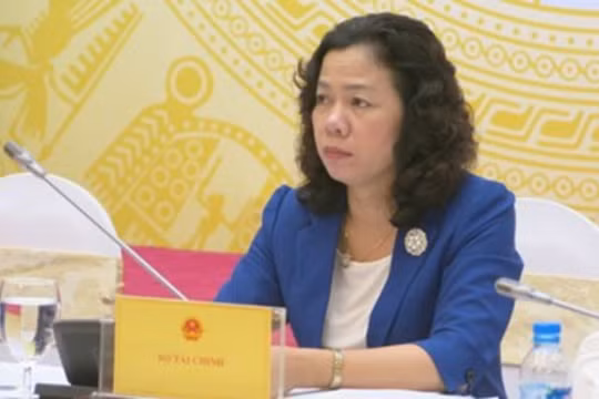 Thứ trưởng Bộ Tài chính Vũ Thị Mai (ảnh V.H)