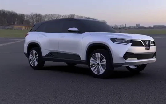 Một mẫu thiết kế xe dòng SUV của VinFast. Ảnh: VinFast