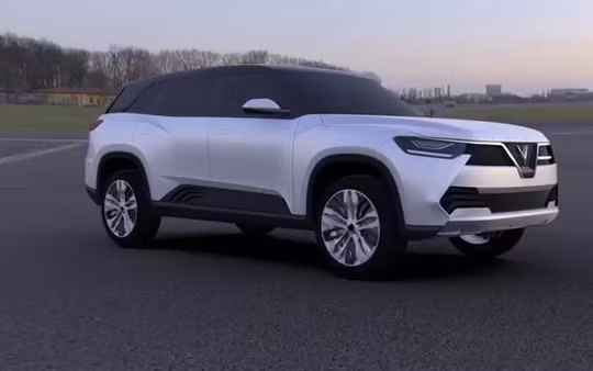 Một mẫu thiết kế xe dòng SUV của VinFast. Ảnh: VinFast
