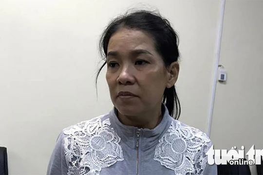 Nghi can Trần Kiều Trang thuê người thực hiện vụ việc - Ảnh: GIA MINH