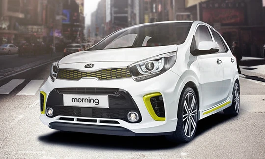 Kia Morning hiện là mẫu xe giá thấp nhất trong phân khúc hạng A. Ảnh: Thaco