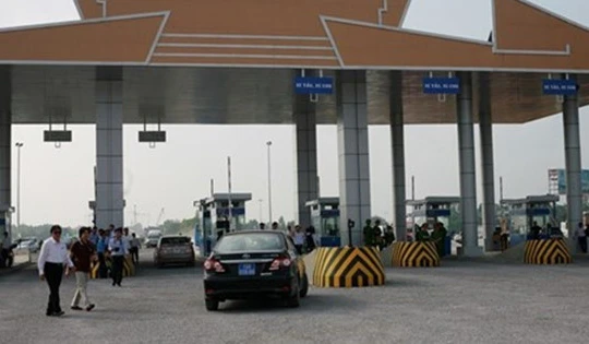 Trạm thu phí cầu Hạc Trì 