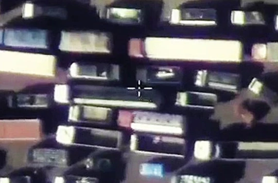 Đoàn xe chở dầu lậu bị Nga không kích (Nguồn: Bộ Quốc phòng Nga)