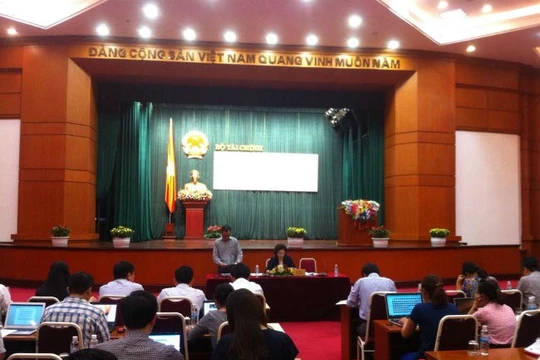 Bộ Tài chính tổ chức họp báo chiều 02/07/2016.