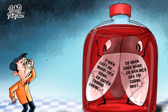 Có sự can thiệp của con người vào nắp chai Number One 