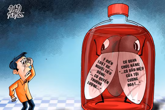 Có sự can thiệp của con người vào nắp chai Number One 